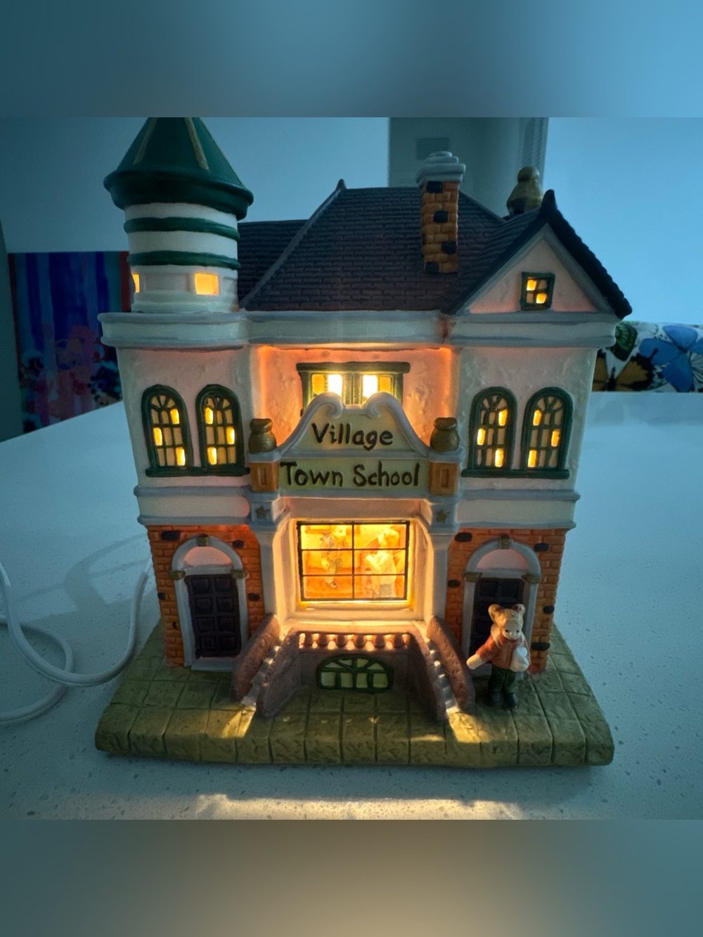 The Village Town School Light House Home Decor